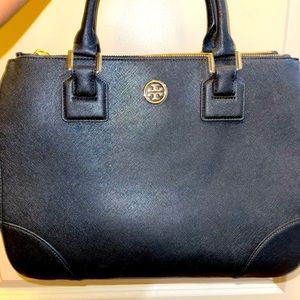 Tory Burch Double Zip Robinson Tote